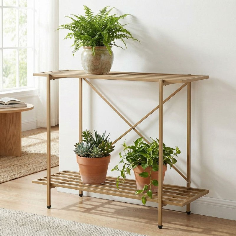 Verdex Metal Planter Stand - Brown media 5