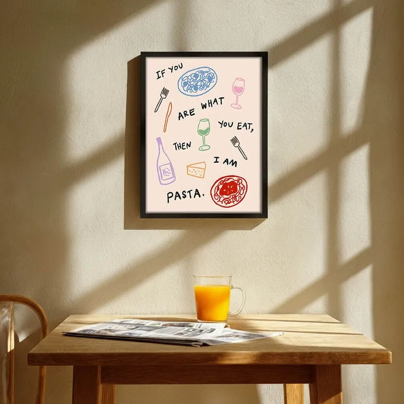 Slurp Scene Archival Canvas Wall Art - Black media 1