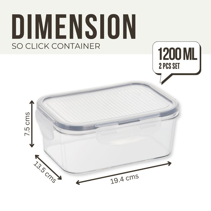 EcoVault Cube Lunch Box (1200 ML) - Set of Two media 7