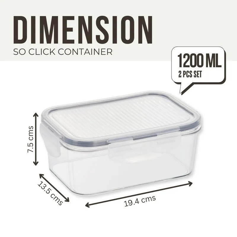 EcoVault Cube Lunch Box (1200 ML) - Set of Two media 7