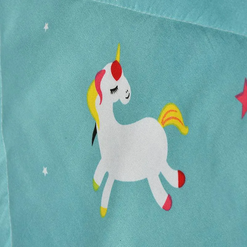 Unicorn Prism Microfiber Kids Comforter - 150 GSM media 5
