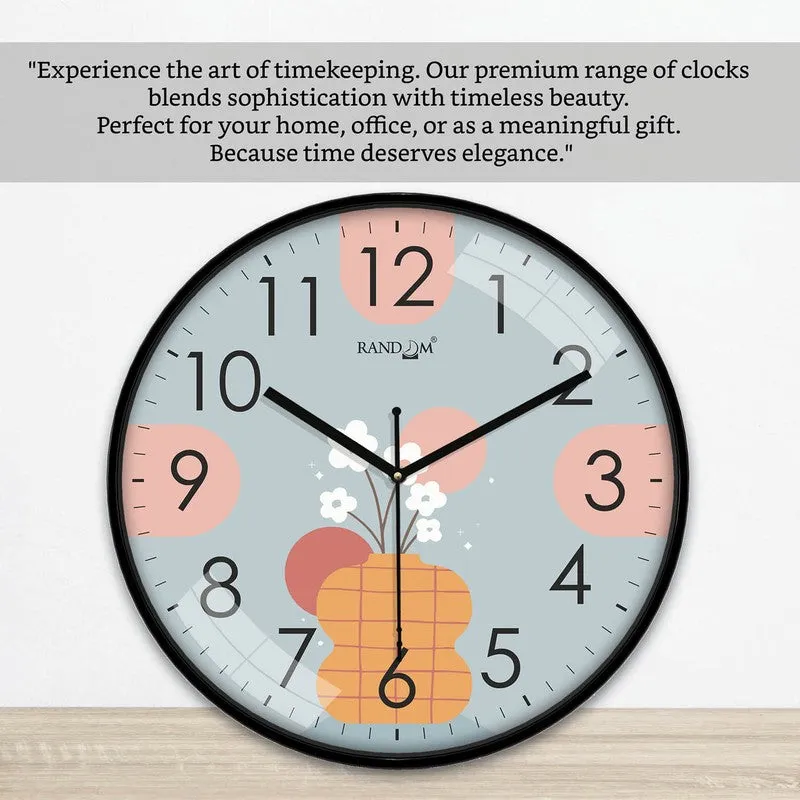 Journey Round Analog Wall Clock - Multicolor media 6