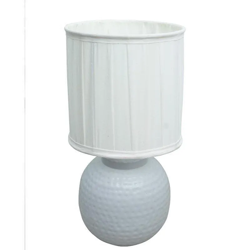 Elouera Ceramic Table Lamp - White media 3