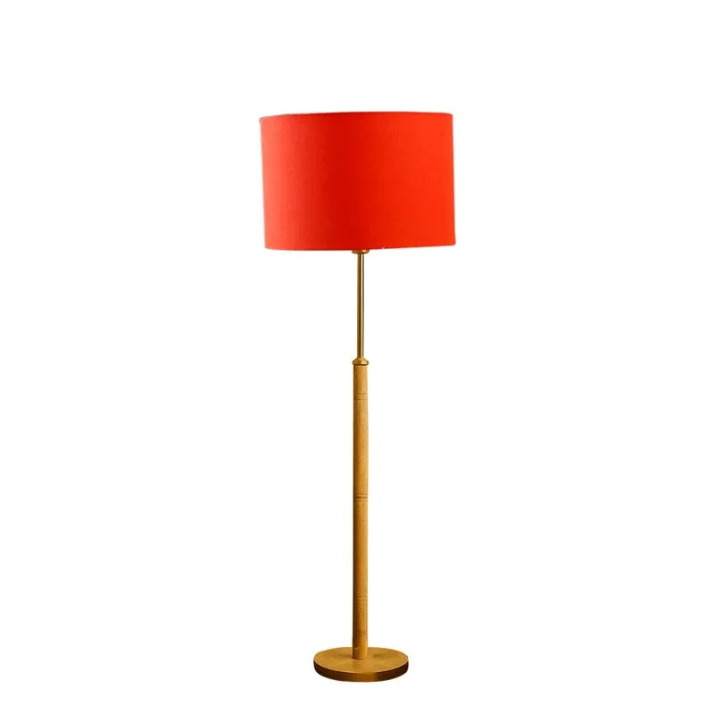Twilight Wooden Floor Lamp - Orange media 4