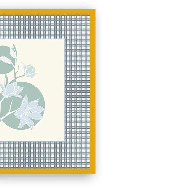 Circle Of Serene Wall Art with Gold Frame media 4