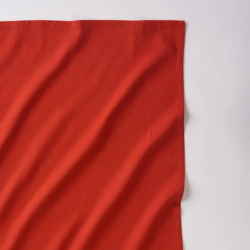 Sophistitch Solid Cotton Kitchen Towel (Terracotta Red) - Set Of Two media 3