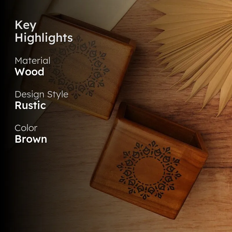 Ahana Mandala Cutlery Holder media 2