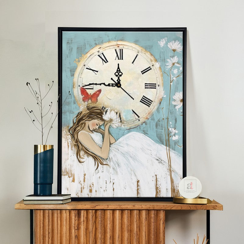 Good Time Wall Art With Clock