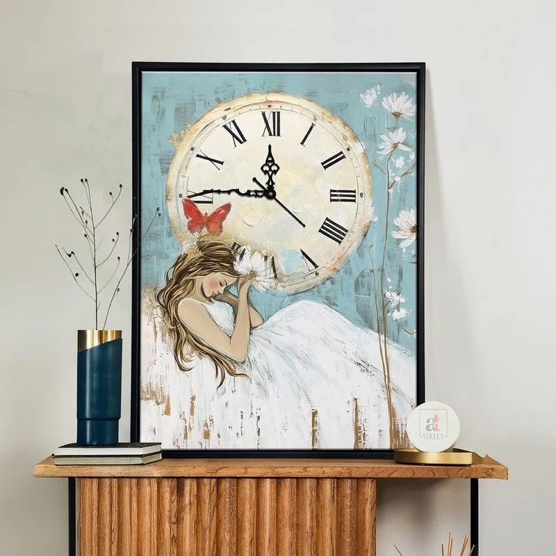 Good Time Wall Art With Clock media 1