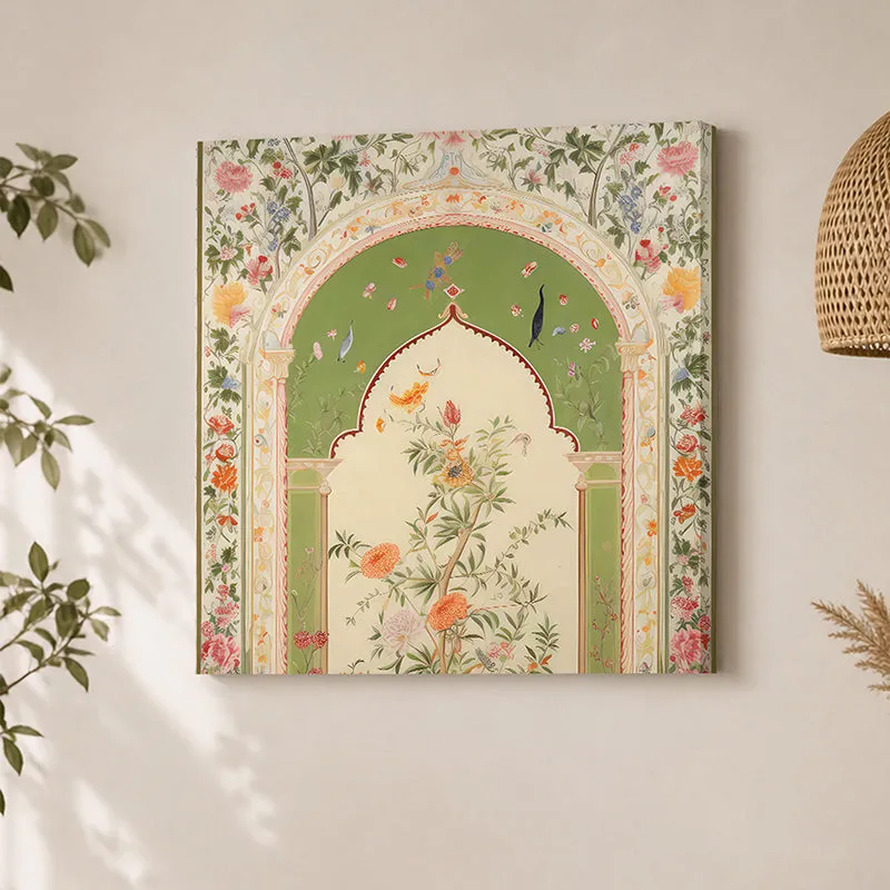 Cultural Curve Canvas Wall Art - 7