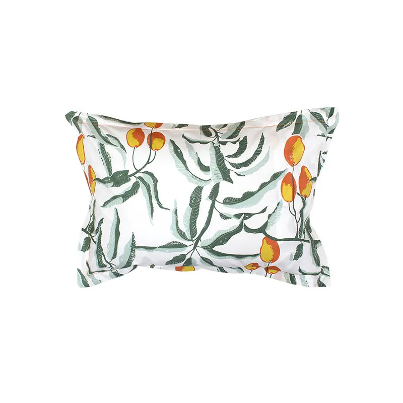 Amra Cotton Bedsheet (Orange) - 180 TC media 6