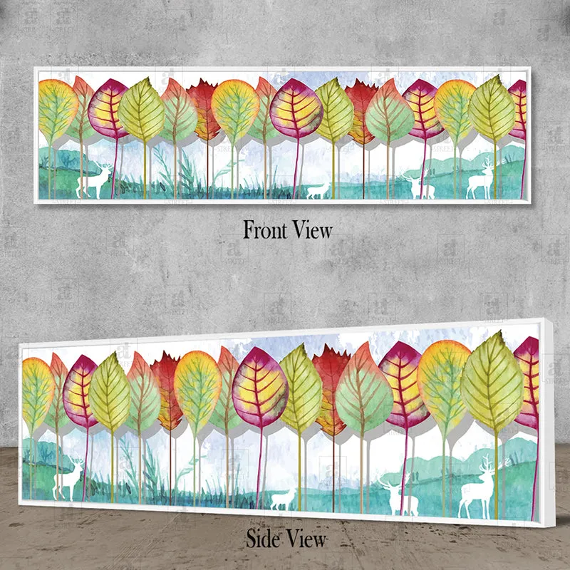 Leaves Of Color Canvas Wall Art media 4