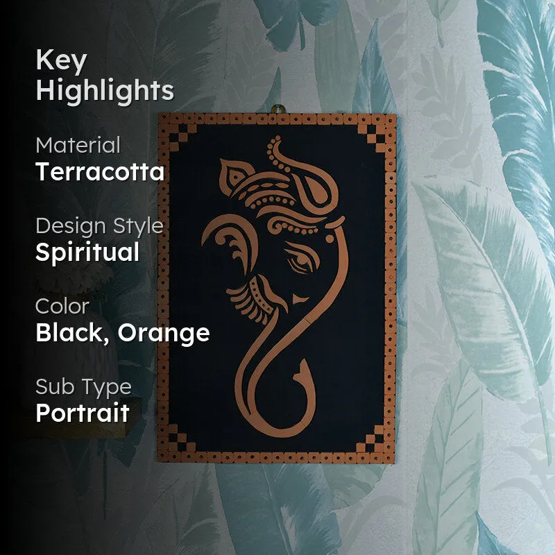 Ashtavinayak Terracotta Wall Art media 2