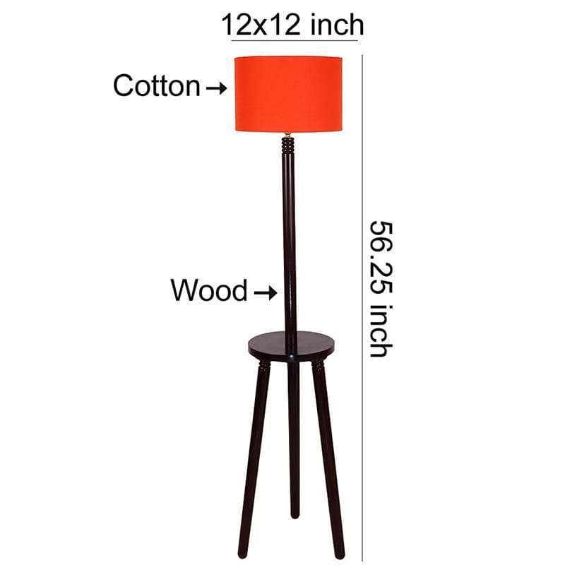 Lightastic Floor Lamp Table - Orange media 7