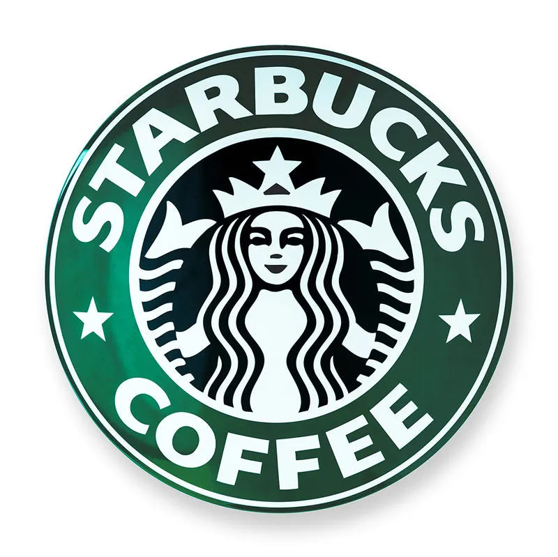 Starbucks Coffee Button Metal Wall Accent media 3
