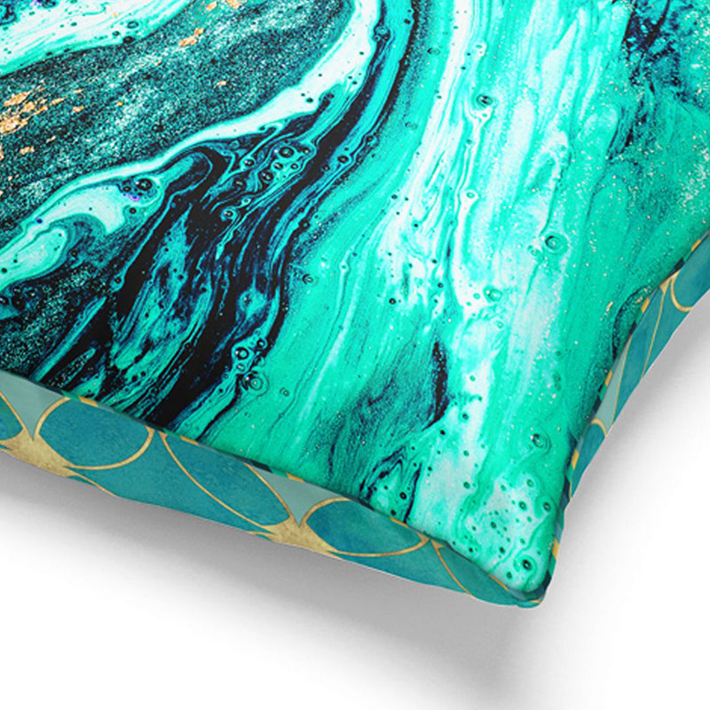 Sylvaine Printed Microfiber Cushion Cover - Set Of Three media 7