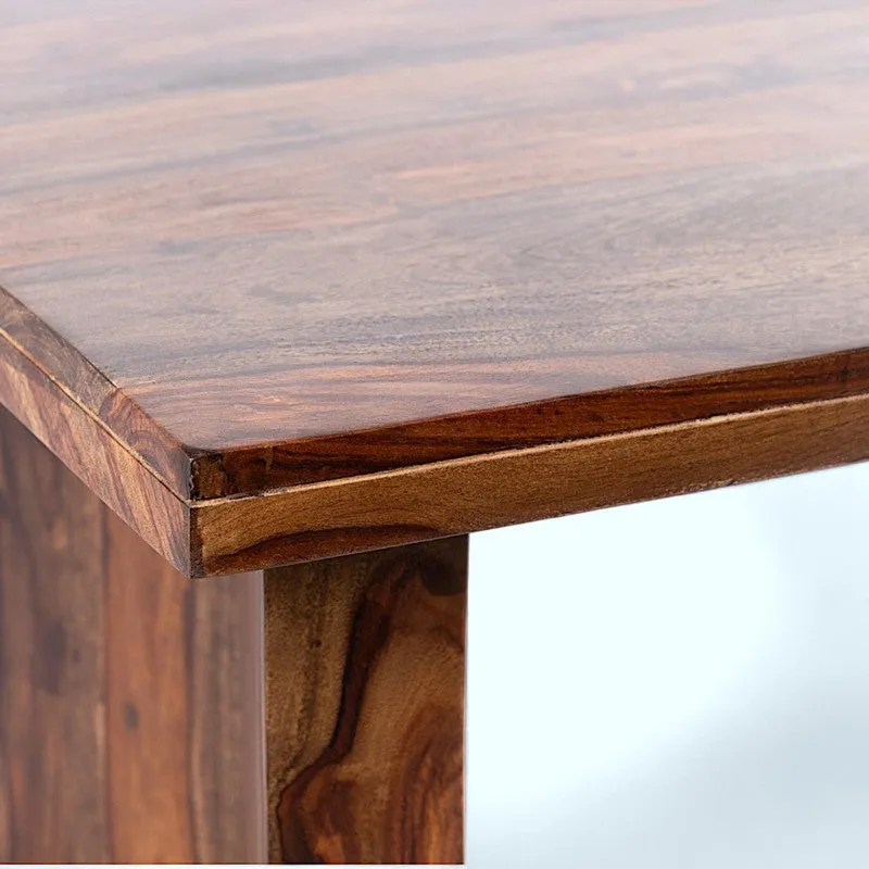 Avenox Sheesham Wooden Center Table - Dark Brown media 7