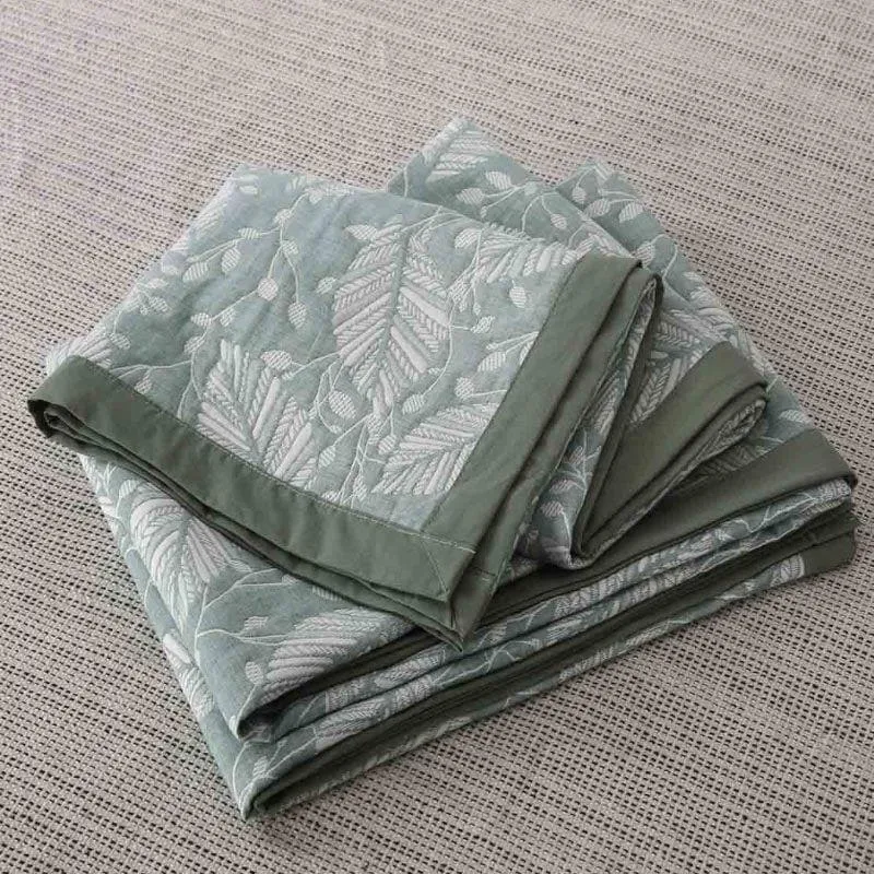 Suki Leafy Printed Cotton Dohar media 6