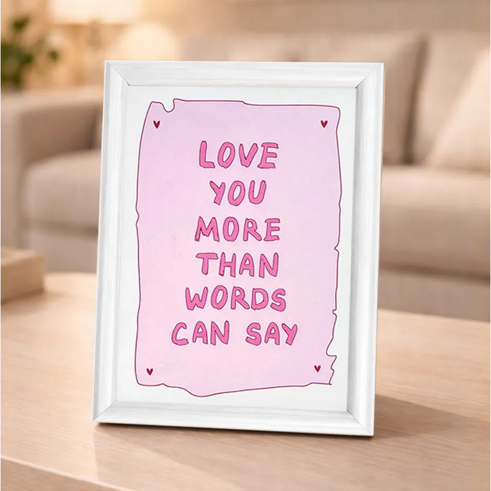 FormHaus MDF Photo Frame - White media 8