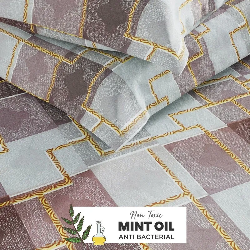 Irvyn Cotton Bedsheet (Multicolor) - 144 TC media 6