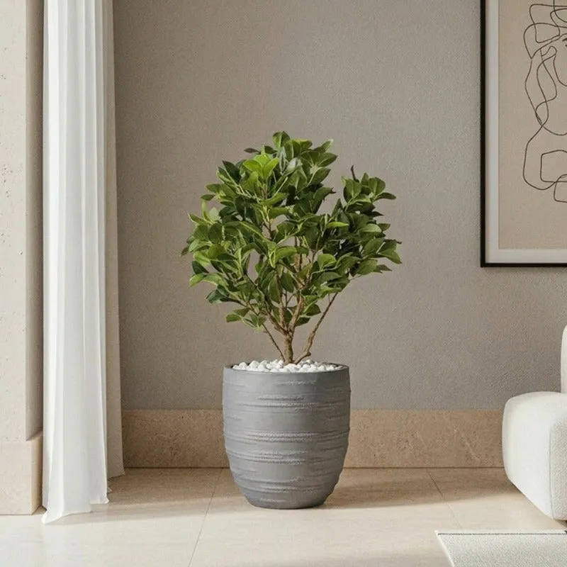 Calmora Floor Planter - Grey media 5