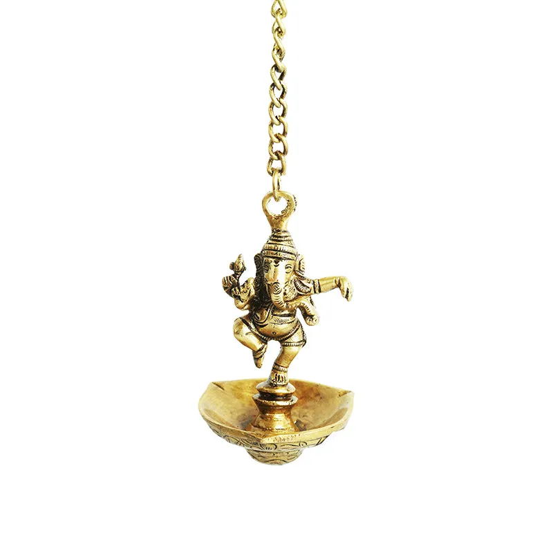 Nritya Vinayak Hanging Diya media 2