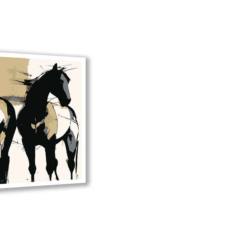 Equine Arts Wall Art with White Frame media 5