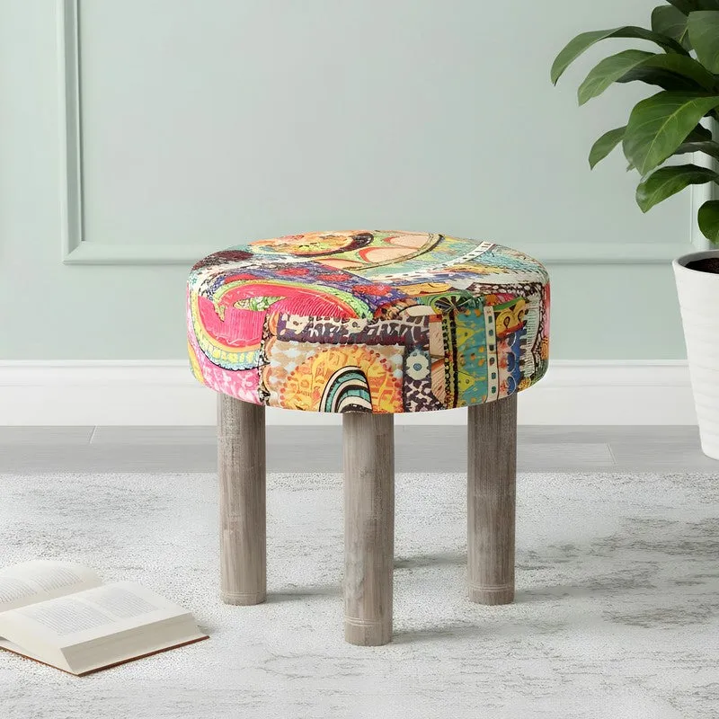 Qavex Sheesham Wooden Bench - Multicolor media 1