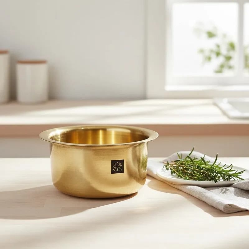 Bhagona Brass Pateela - 2000 mL media 1