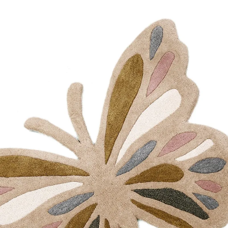 Petal Wings Wool Carpet media 5