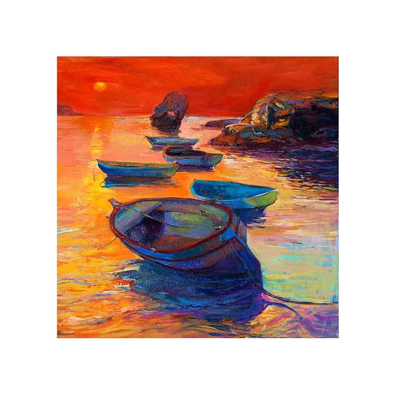 Nautical Sailing Boats Wall Painting media 5