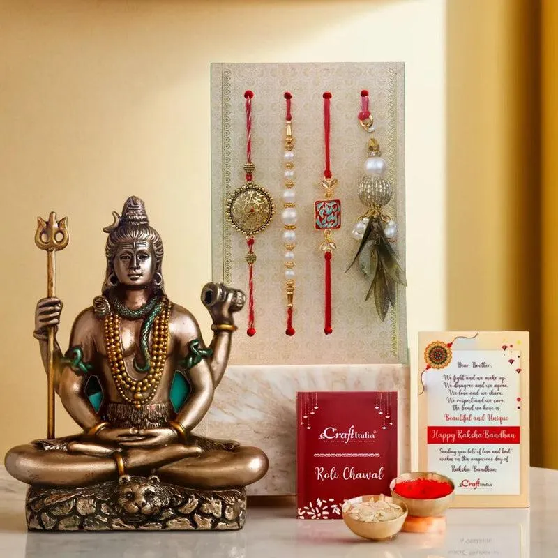 Threads Of Blessings Rakhi Gift Box media 1