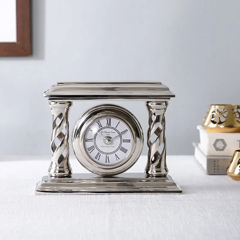 Aegis Table Clock - Silver media 1