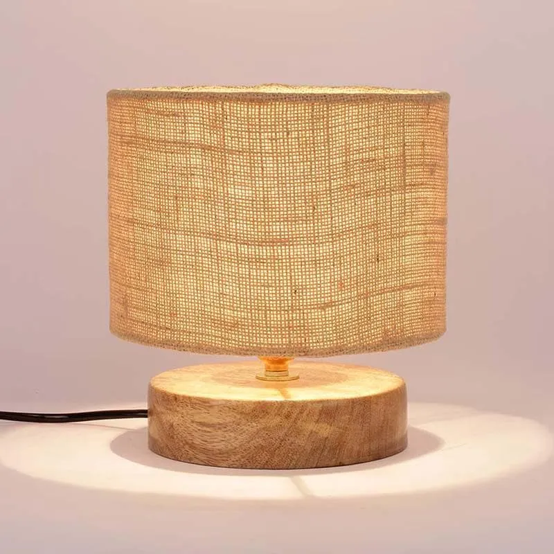 Dum Dum Fabric Table Lamp - Brown media 5
