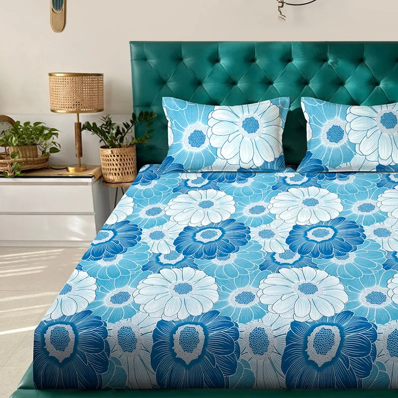 Agatha Fitted Bedsheet - 180 GSM media 4