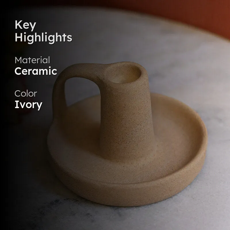 Ember Hold Ceramic Candle Holder media 2