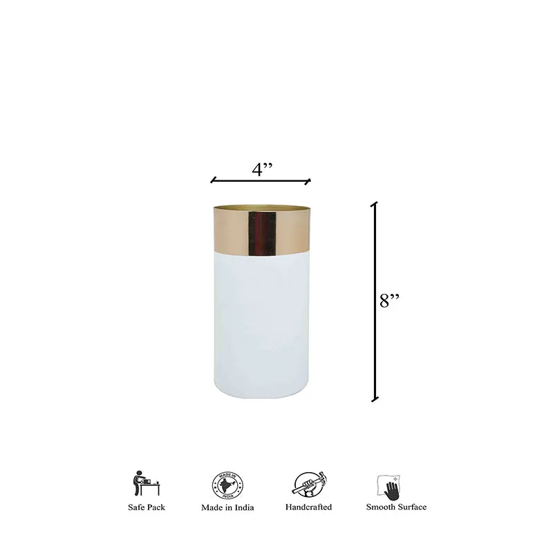 Miren Cylindrical Metal Vase media 3