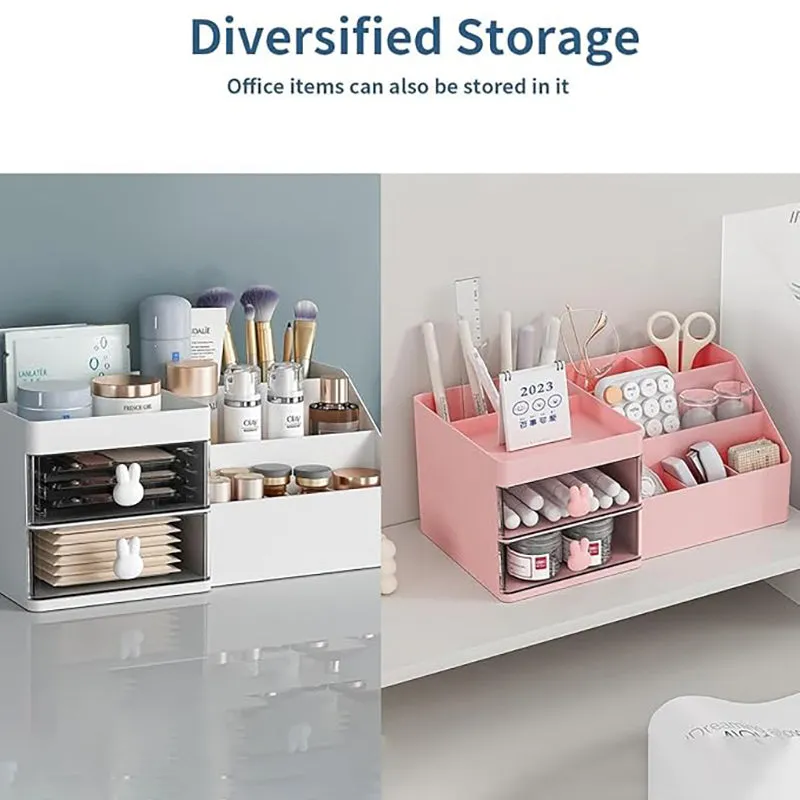 Organin Makeup Organizer - Pink media 3