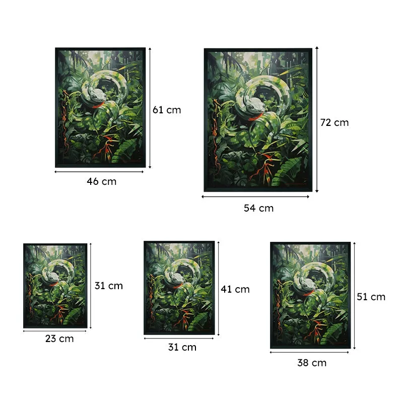 Snake Swirl Canvas Wall Art media 8