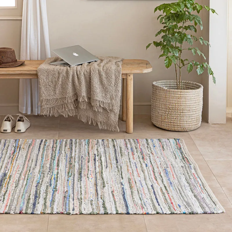 Natte I Handwoven Cotton Rug media 4