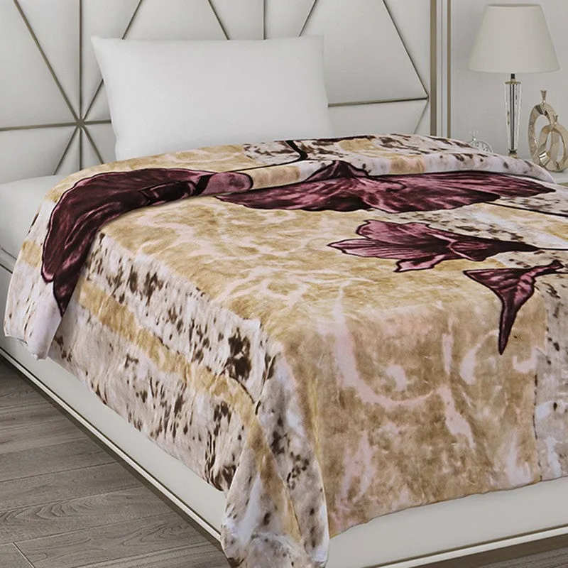 Monte Carlo Autumn Embrace I Blanket - 1000 GSM media 4