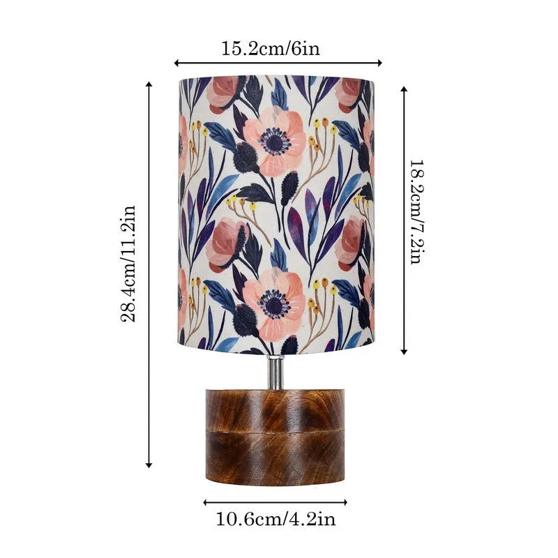 GlowLoom Designer Wooden Table Lamp - Multicolor media 7
