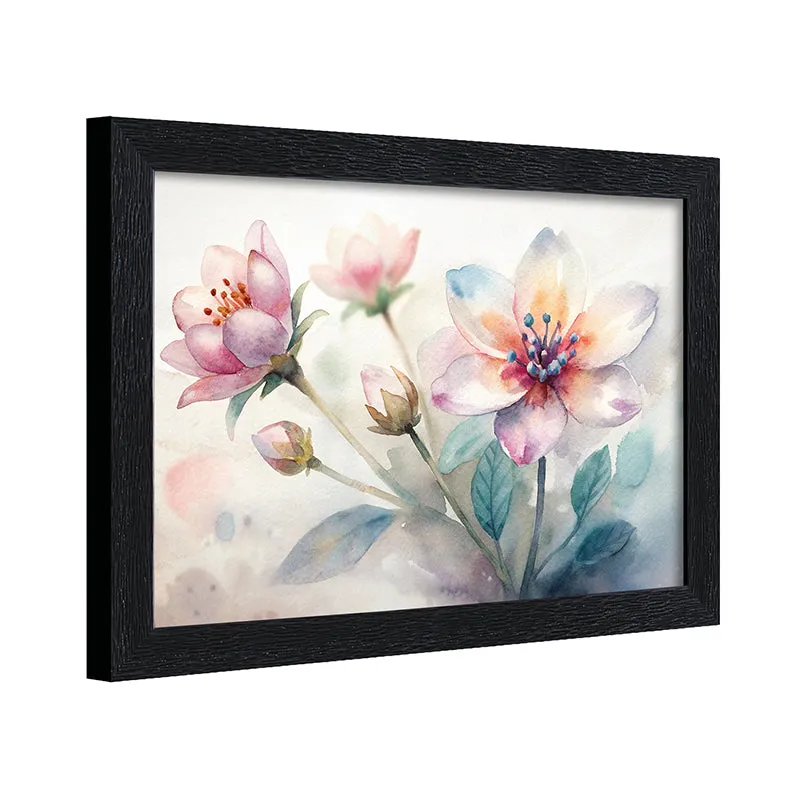 Pastel Petal Wall Painting media 6