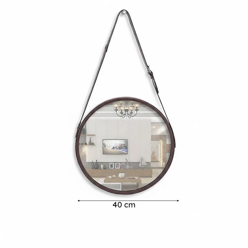 Maku Wall Mirror - Dark Brown media 6