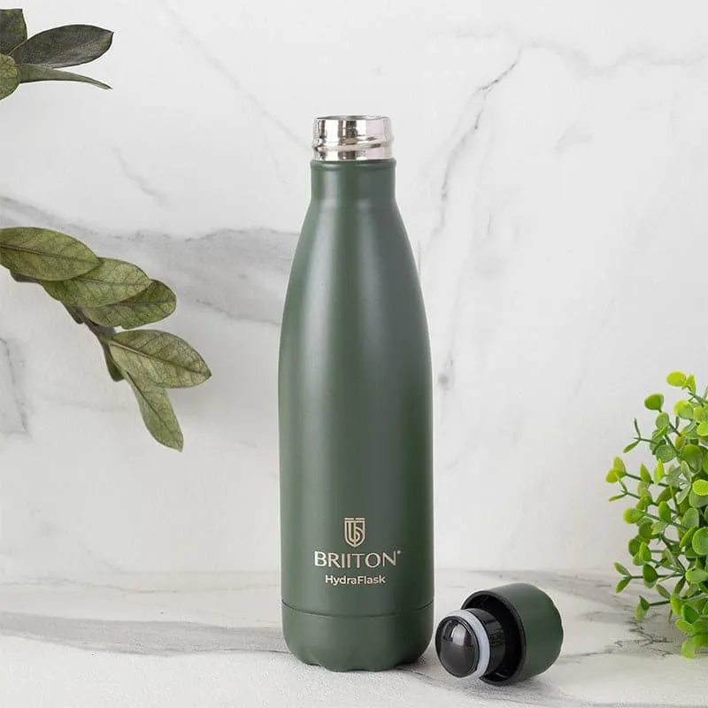 Aqua Zen Bliss Hot & Cold Thermos Water Bottle (Green) - 500 mL media 3