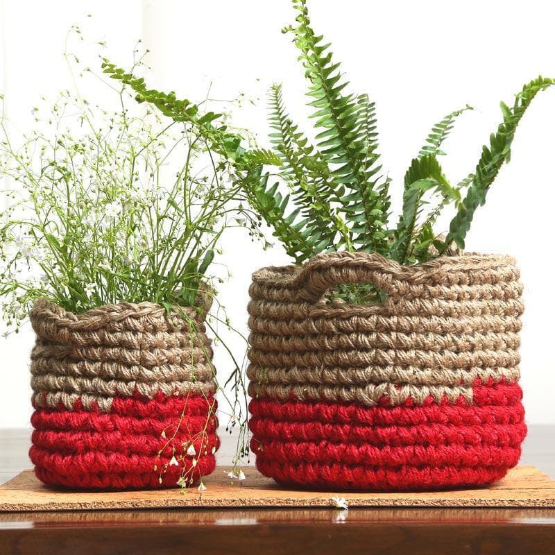 Nature's Haven Jute Planter media 4