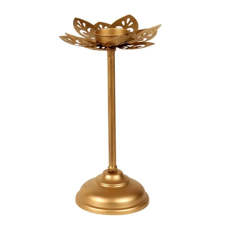 Flora Flow Tealight Candle Holder - Set Of Three media 3
