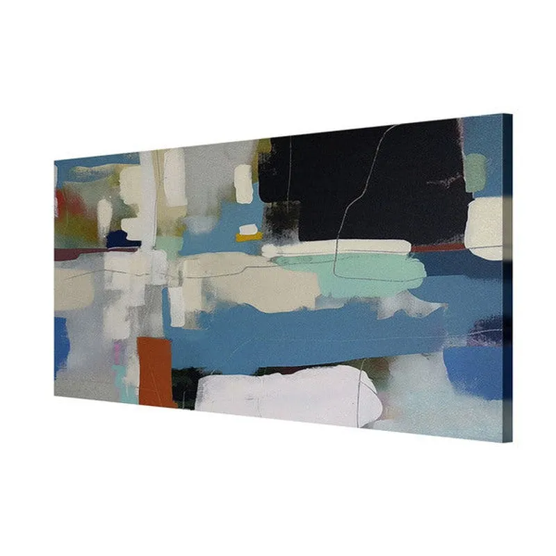 Modern Abstract Geometric Wall Painting media 5