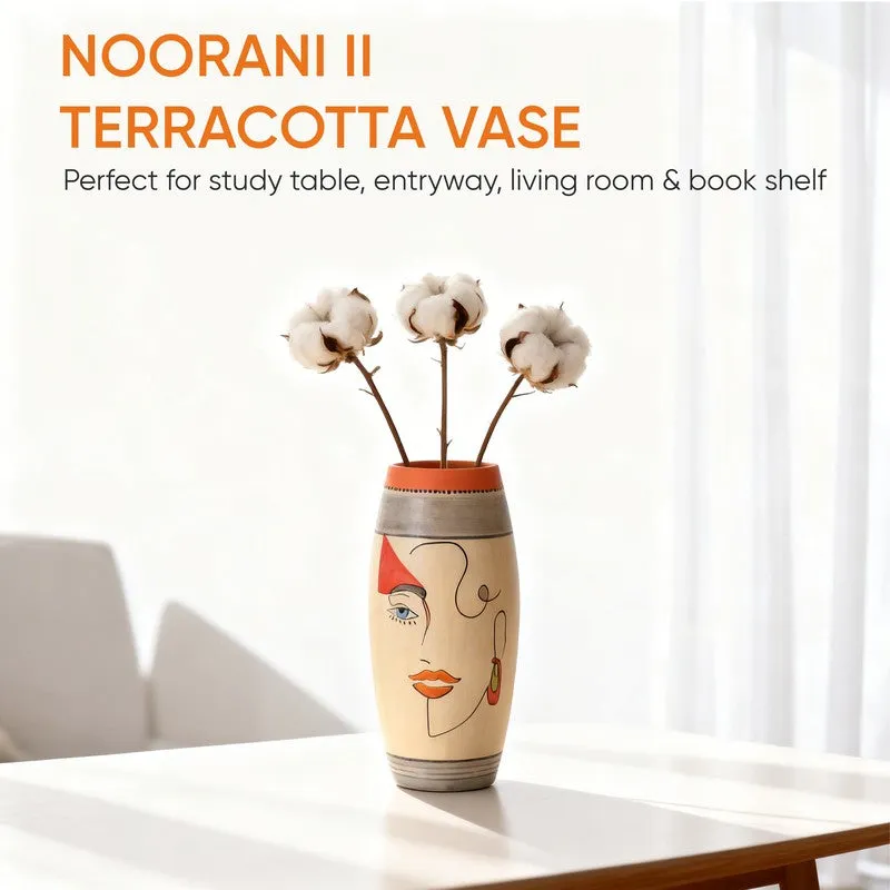 Painted Muse II Terracotta Vase media 10