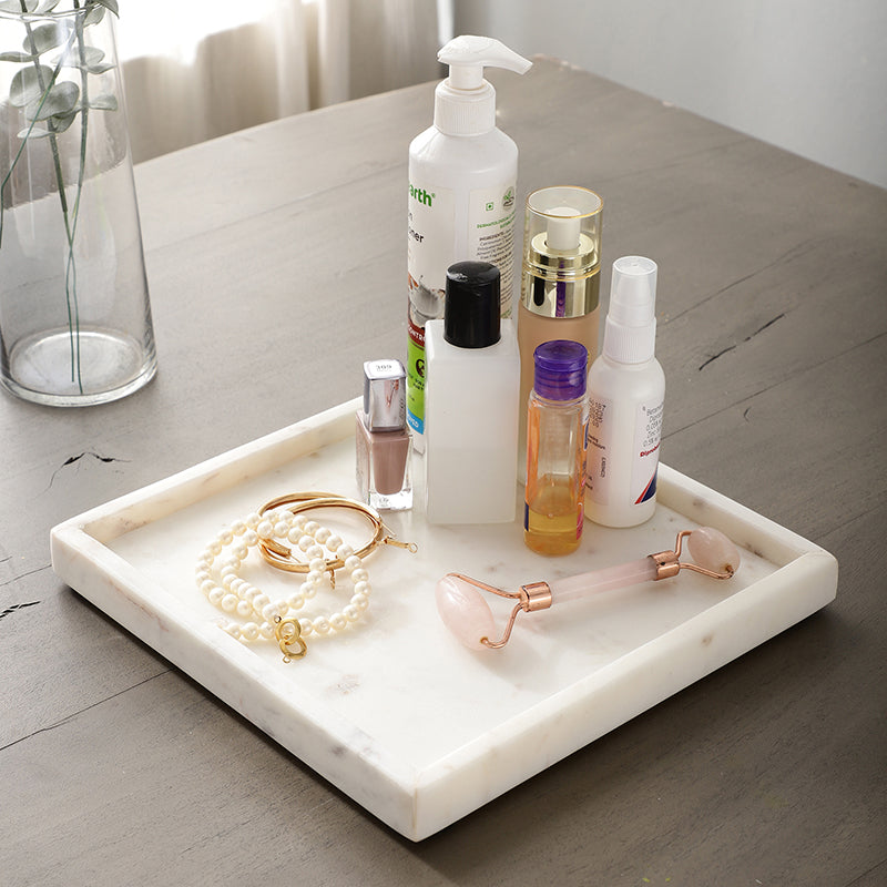 Sofi Square Marble Tray